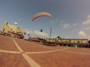 Landing By las Canteras beach